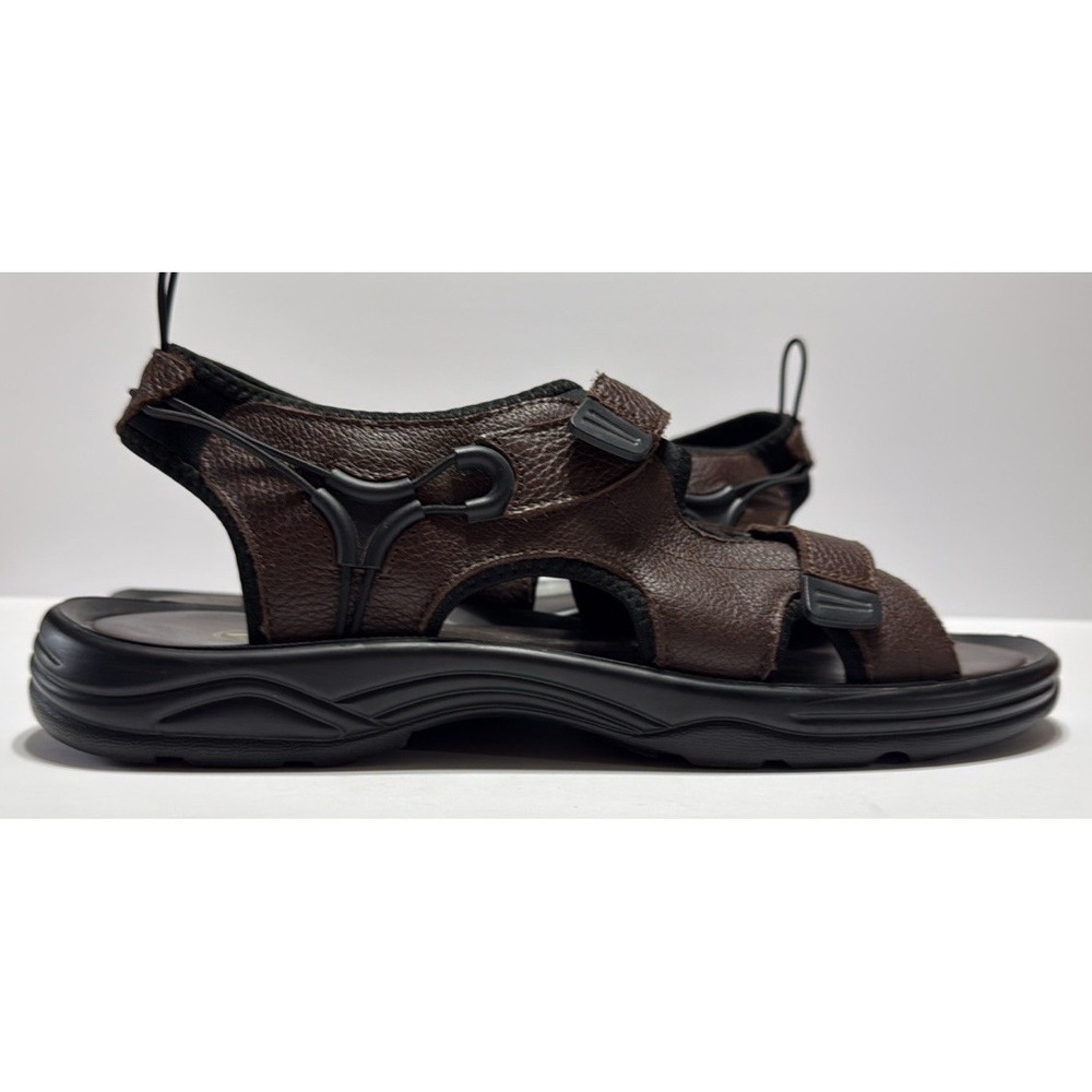 Brown Propet Surfwalker Sandals – Size 16XX – Hook And Loop Closure - Picture 8 of 9